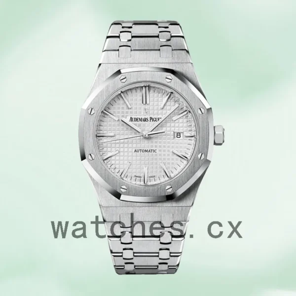 Audemars Piguet Royal Oak 41mm 15400ST.OO.1220ST.02 Men’s Silver-tone Replica Watches - Image 2