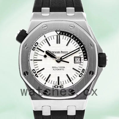 Audemars Piguet Royal Oak Offshore 42mm Men’s 15710ST.OO.A002CA.02 White Dial Replica Watches