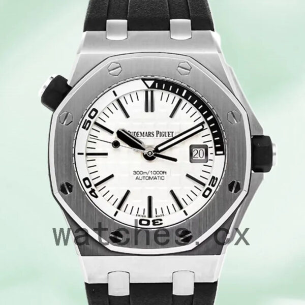 Audemars Piguet Royal Oak Offshore 42mm Men’s 15710ST.OO.A002CA.02 White Dial Replica Watches