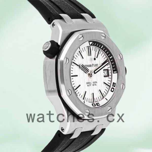 Audemars Piguet Royal Oak Offshore 42mm Men’s 15710ST.OO.A002CA.02 White Dial Replica Watches - Image 3