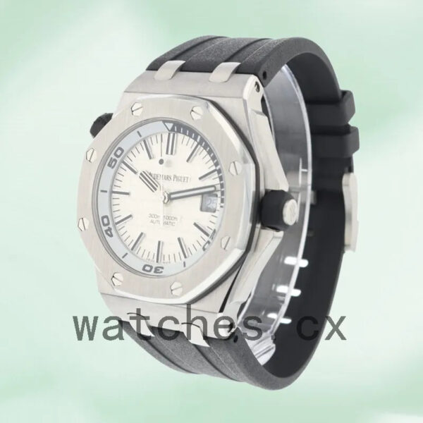 Audemars Piguet Royal Oak Offshore 42mm Men’s 15710ST.OO.A002CA.02 White Dial Replica Watches - Image 4