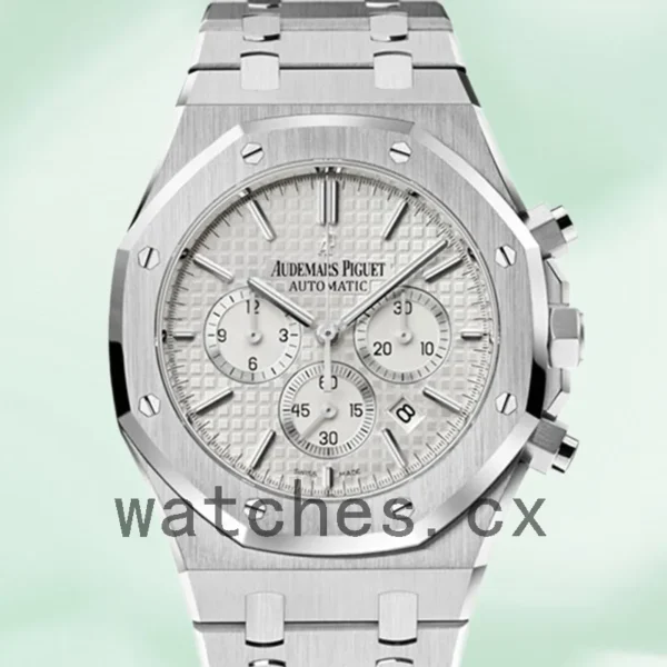 Audemars Piguet Royal Oak 41mm Men’s 26320ST.OO.1220ST.02 Automatic White Dial Replica Watches