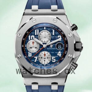 Audemars Piguet Royal Oak Offshore 43mm Men’s 26470ST.OO.A027CA.01 Silver-tone Replica Watches