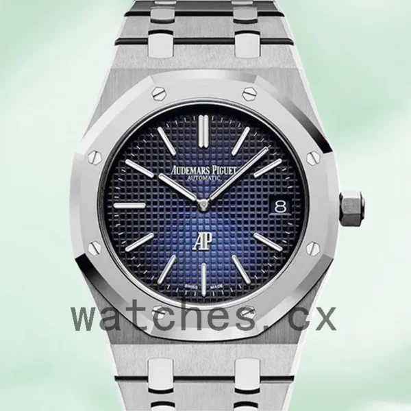 Audemars Piguet Royal Oak 39mm 15202IP.OO.1240IP.01 Men’s Bracelet Automatic Replica Watches