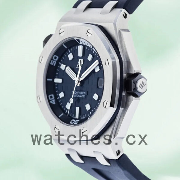 Audemars Piguet Royal Oak Offshore Men’s 42mm 15720ST.OO.A027CA.01 Automatic Silver-tone Replica Watches - Image 3