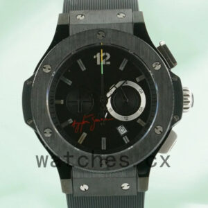 Hublot Big Bang 44mm BigBangBK003 Men’s Rubber Band Black-tone Replica Watches