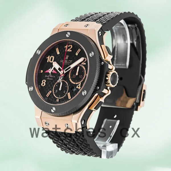 Hublot Big Bang 301.PM.131.RX.TGA06 Men’s 44mm Automatic Black Dial Replica Watches - Image 4