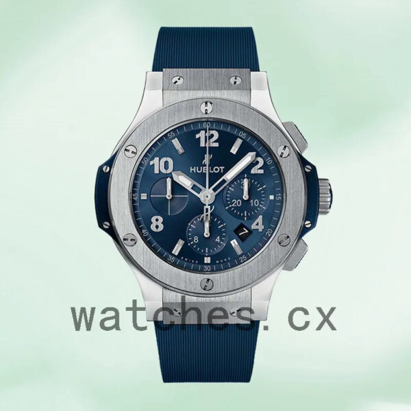 Hublot Big Bang 301.SX.710.RX Men’s 44mm Silver-tone Blue Dial Replica Watches - Image 2