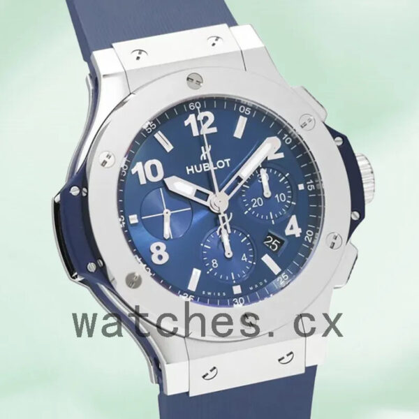 Hublot Big Bang 301.SX.710.RX Men’s 44mm Silver-tone Blue Dial Replica Watches - Image 3