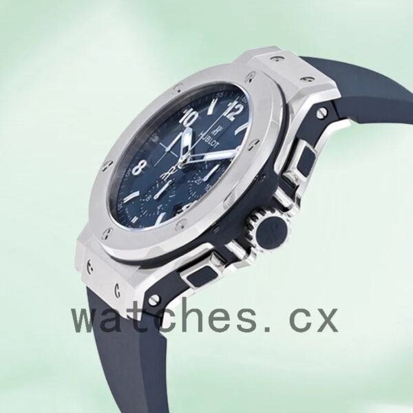 Hublot Big Bang 301.SX.710.RX Men’s 44mm Silver-tone Blue Dial Replica Watches - Image 4