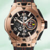 Hublot Big Bang 44mm Men 402.OX.0138.WR Skeleton Dial Replica Watches