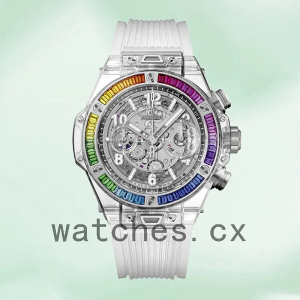 Hublot Big Bang 45mm 411.JX.4802.RT.4099 Men’s Automatic Rubber Band Replica Watches - Image 2