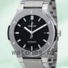 Hublot Classic Fusion 45mm Men’s 510.NX.1170.NX Silver-tone Replica Watches