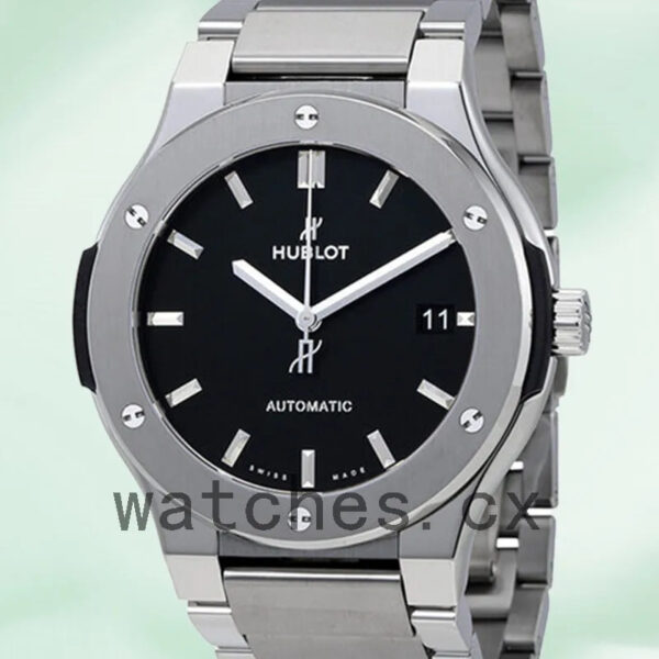 Hublot Classic Fusion 45mm Men’s 510.NX.1170.NX Silver-tone Replica Watches