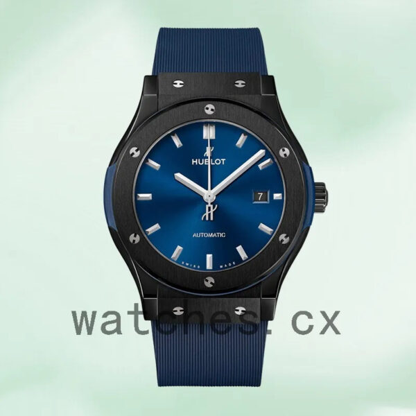 Hublot Classic Fusion 43mm/42mm/45mm 542.CM.7170.RX/511.CM.7170.RX Men’s Blue Dial Replica Watches - Image 2