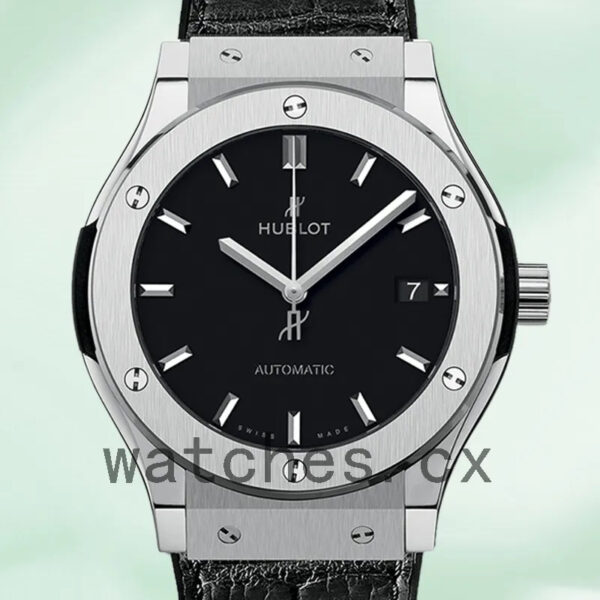 Hublot Classic Fusion Men’s 511.NX.1171.LR/542.NX.1171.LR 43mm/42mm/45mm Leather Strap Replica Watches