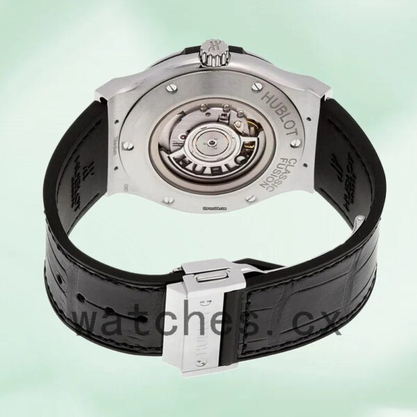 Hublot Classic Fusion Men’s 511.NX.1171.LR/542.NX.1171.LR 43mm/42mm/45mm Leather Strap Replica Watches - Image 4