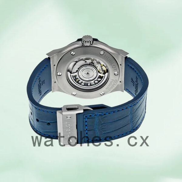 Hublot Classic Fusion Men’s 511.NX.7170.LR/542.NX.7170.LR 43mm/42mm/45mm Silver-tone Blue Dial Replica Watches - Image 4