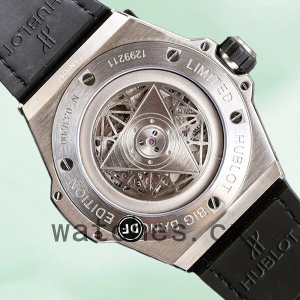 Hublot Big Bang 415.NX.1112.VR.1704.MXM17 44mm Men Leather Strap Replica Watches - Image 4
