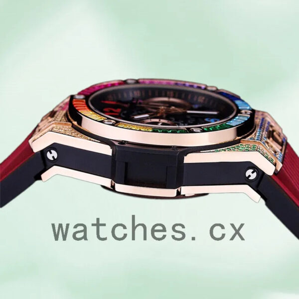 Hublot Big Bang 44mm 421.OX.1118.LR.0999-002 Men Black Skeleton Dial Replica Watches - Image 4