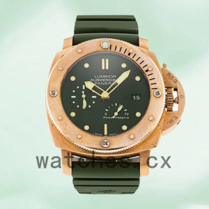 Panerai Luminor Submersible PAM00507 47mm Men’s Automatic Green Dial Replica Watches