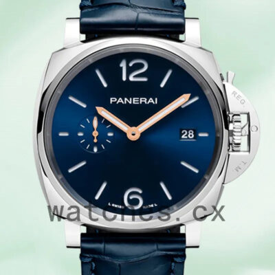 Panerai Luminor Due PAM01274 44mm Men’s Blue Dial Replica Watches