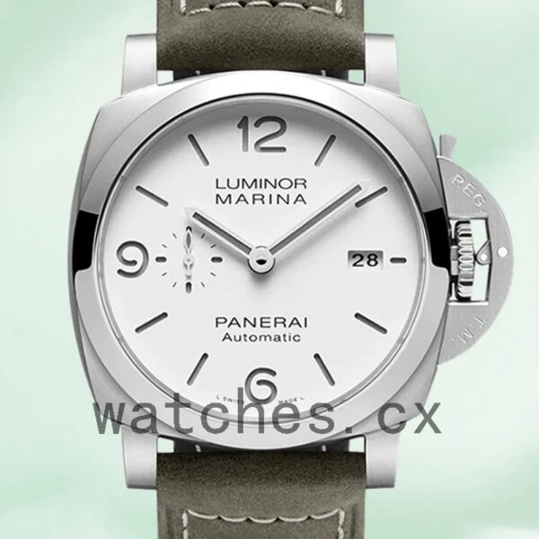 Panerai Luminor Marina Men’s PAM01314 44mm White Dial Replica Watches