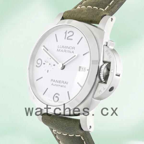 Panerai Luminor Marina Men’s PAM01314 44mm White Dial Replica Watches