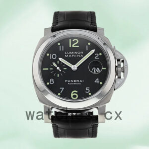 Panerai Luminor Marina Men’s 44mm PAM00164 Black Dial Replica Watches