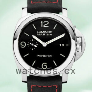 Panerai Luminor Marina Men’s 44mm PAM00312-001 Black Dial Replica Watches