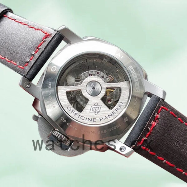 Panerai Luminor Marina Men’s 44mm PAM00312-001 Black Dial Replica Watches - Image 4