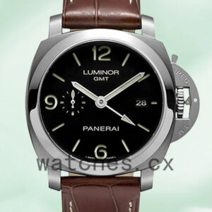 Panerai Luminor GMT PAM00320-001 Men’s 44mm Leather Strap Replica Watches