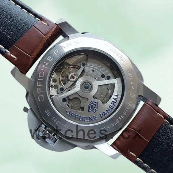 Panerai Luminor GMT PAM00320-001 Men’s 44mm Leather Strap Replica Watches - Image 4