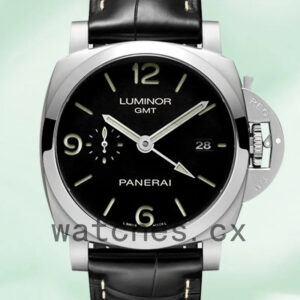 Panerai Luminor GMT 44mm Men’s PAM00320-002 Black Dial Automatic Replica Watches