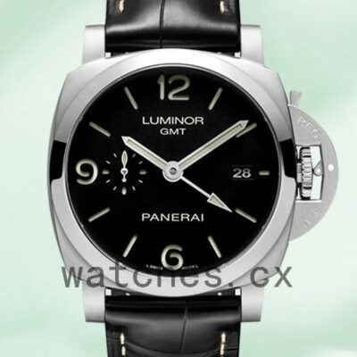 Panerai Luminor GMT 44mm Men’s PAM00320-002 Black Dial Automatic Replica Watches