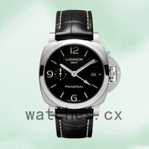 Panerai Luminor GMT 44mm Men’s PAM00320-002 Black Dial Automatic Replica Watches
