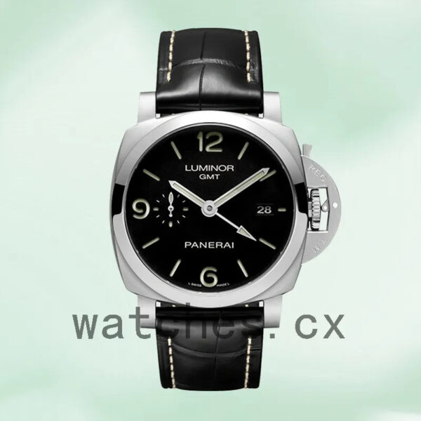 Panerai Luminor GMT 44mm Men’s PAM00320-002 Black Dial Automatic Replica Watches