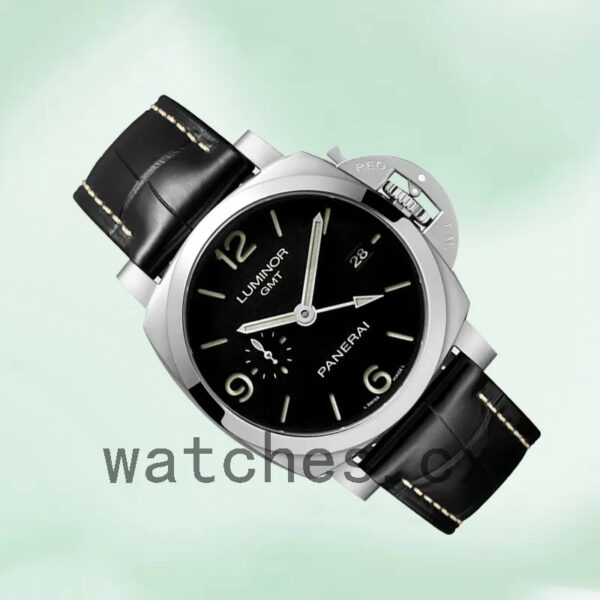 Panerai Luminor GMT 44mm Men’s PAM00320-002 Black Dial Automatic Replica Watches