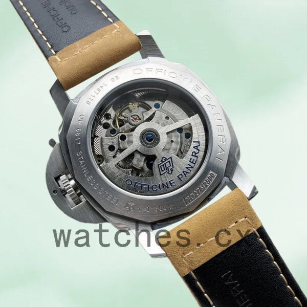 Panerai Luminor 44mm PAM00372-001 Men’s Silver-tone Replica Watches - Image 3