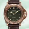 Panerai Luminor Submersible PAM00382 47mm Men’s Leather Strap Replica Watches