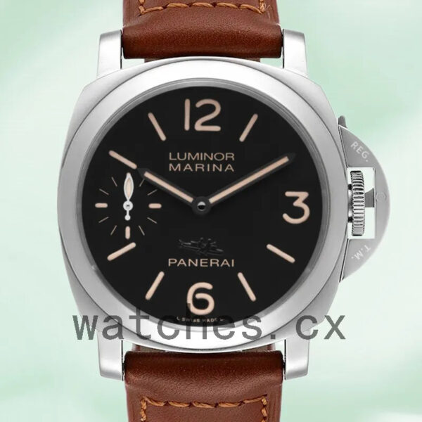 Panerai Luminor Marina PAM00415-001 44mm Men’s Black Dial Silver-tone Replica Watches