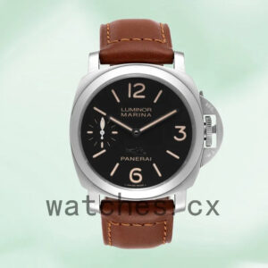Panerai Luminor Marina PAM00415-001 44mm Men’s Black Dial Silver-tone Replica Watches