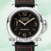 Panerai Luminor Marina 44mm Men’s PAM00422-001 Leather Strap Black Dial Replica Watches