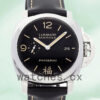 Panerai Luminor Marina PAM00498 44mm Men’s Leather Strap Silver-tone Replica Watches