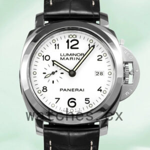 Panerai Luminor Marina 44mm PAM00499 Men’s Leather Strap Automatic Replica Watches