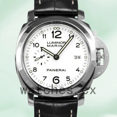Panerai Luminor Marina 44mm PAM00499 Men’s Leather Strap Automatic Replica Watches