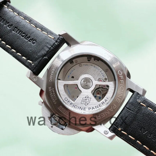 Panerai Luminor Marina 44mm PAM00499 Men’s Leather Strap Automatic Replica Watches - Image 4
