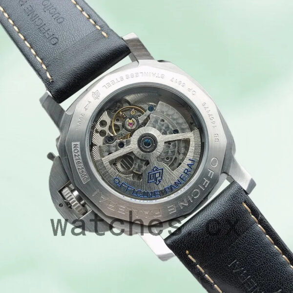 Panerai Luminor GMT Men’s PAM00531-001 44mm Leather Strap Replica Watches - Image 3