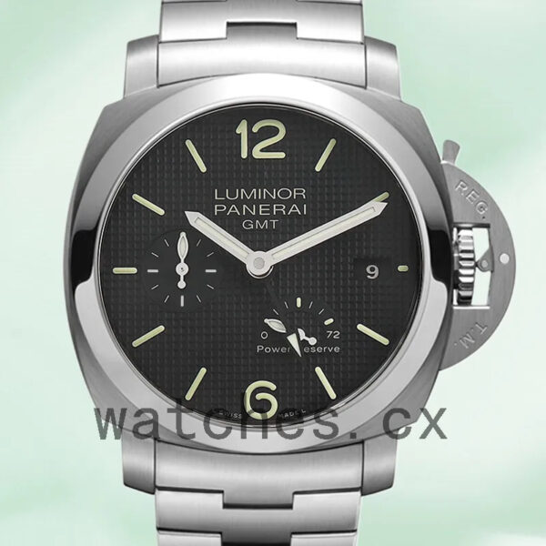 Panerai Luminor GMT 44mm PAM00537-001 Men’s Silver-tone Replica Watches