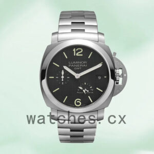 Panerai Luminor GMT 44mm PAM00537-001 Men’s Silver-tone Replica Watches